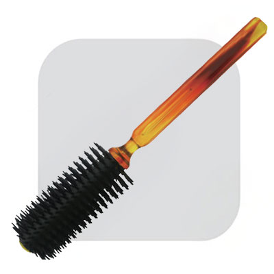 DOUBLE COLOR HAIR BRUSH
